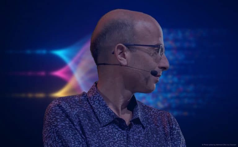 Harari pendant la conférence Love Tomorrow
